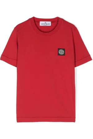 Stone Island Compass-appliqué T-shirt