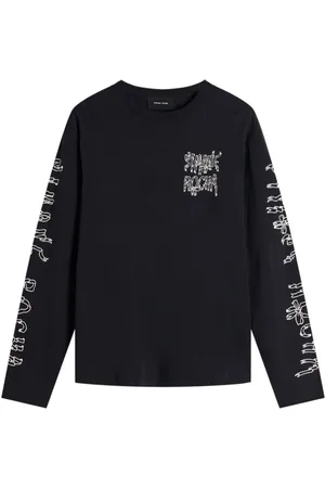 Simone Rocha Graphic logo-print cotton top