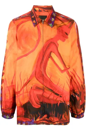 Givenchy Graphic-print button-up shirt