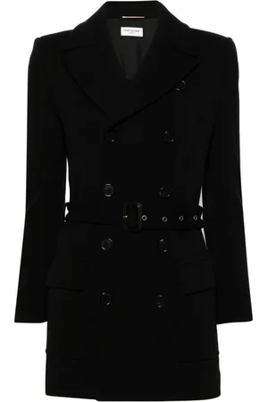 Saint Laurent Saharienne notched-lapels blazer
