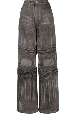 ALMAZ Knee-pad biker jeans