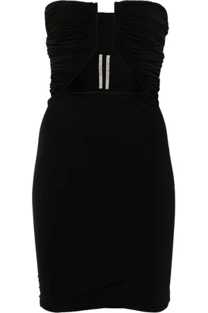 Rick Owens Jersey Prong mini dress