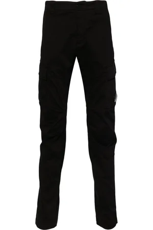 C.P. Company Lens-detail sateen cargo trousers