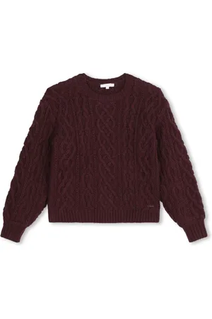 Chloé Long-sleeve cable-knit jumper