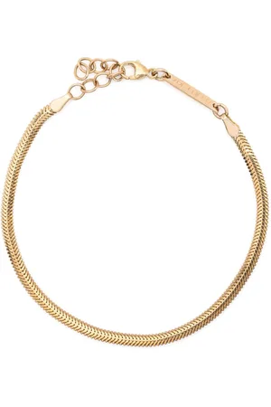 Zoe Chicco 14kt yellow snake-chain bracelet