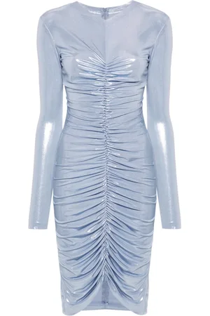 Norma Kamali V-neck mini dress