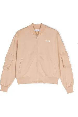 Msgm Fleece bomber jacket