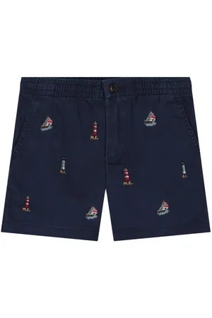 Ralph Lauren Motif-embroidered shorts