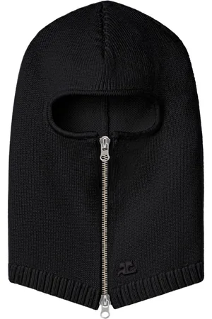 Courrèges AC logo wool balaclava
