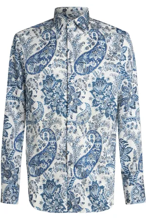 Etro Paisley-print long-sleeve shirt