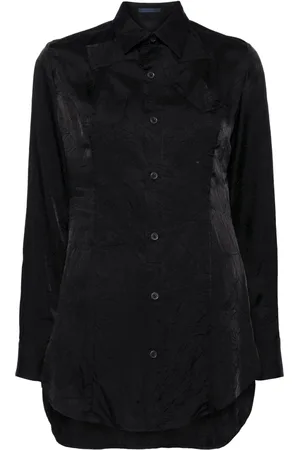 YOHJI YAMAMOTO Panelled crease shirt
