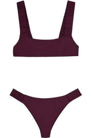 SUNNEI Ruched-detailing bikini