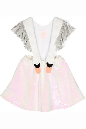 Wauw Capow by Bangbang Bird Girl Frill sequin dress
