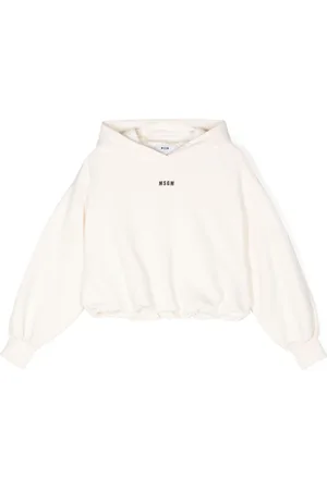 Msgm Logo-embroidered hoodie