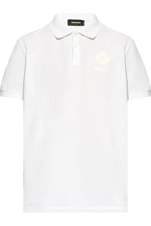 Dsquared2 Raised-logo cotton polo shirt