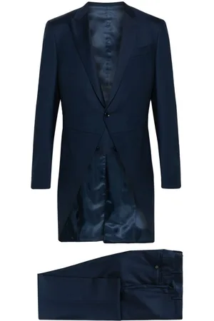 CANALI Single-breasted wool suit