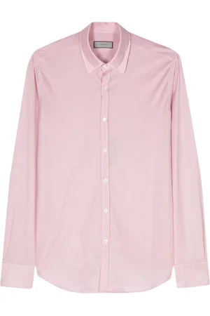 CANALI Long-sleeve cotton shirt