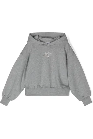 Msgm Crystal-embellished hoodie