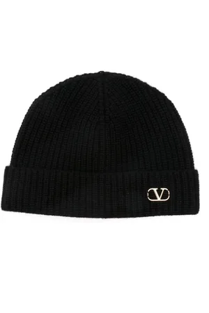 VALENTINO GARAVANI VLogo beanie hat