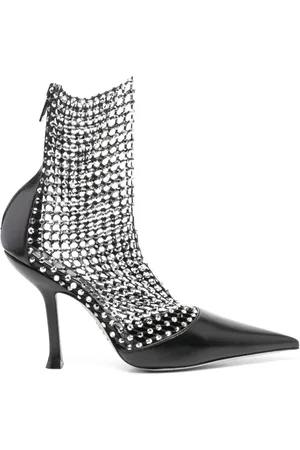 RENE CAOVILLA 105mm crystal-embellished pumps