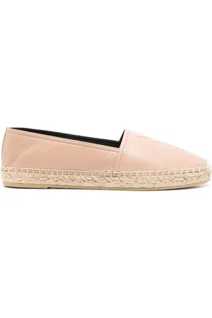 Saint Laurent Cassandre-embossed espadrilles