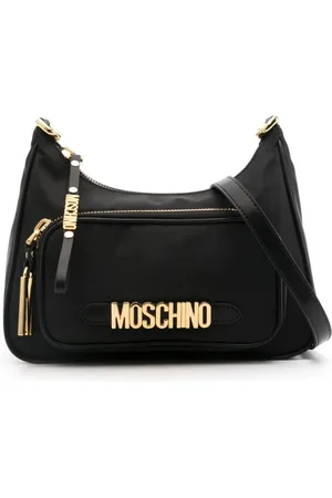 Moschino Logo-plaque shoulder bag
