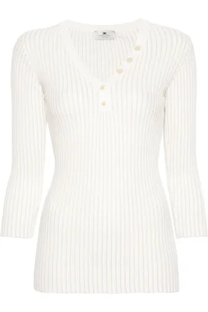 Elisabetta Franchi Ribbed-knit jumper