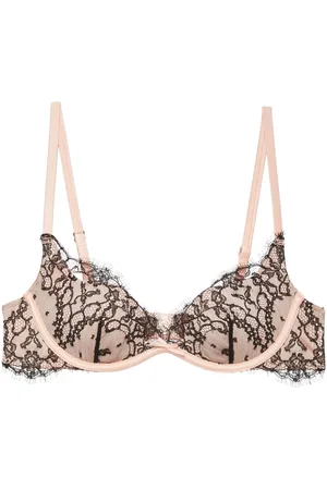 FLEUR DU MAL Iris lace demi bra