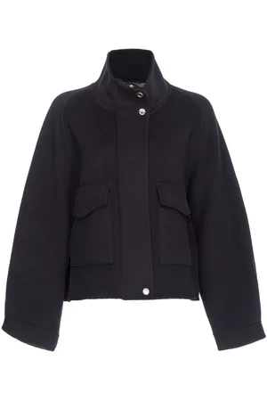 Pinko High-neck wool jacket
