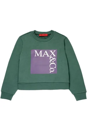 MAX&Co. Kids Logo-print cotton sweatshirt