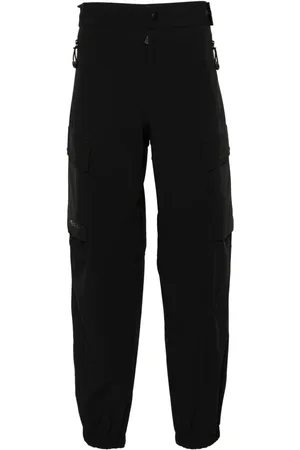 Moncler Logo-lettering tapered trousers