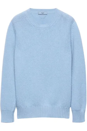 Prada Wool and cashmere crew-neck sweater