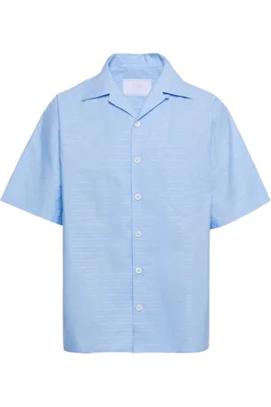 Prada Short-sleeved cotton shirt