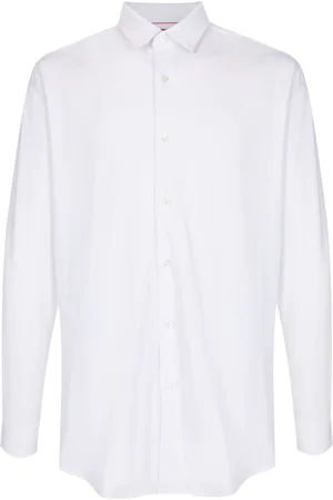 HUGO BOSS Long-sleeved cotton shirt