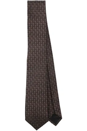 Salvatore Ferragamo Gancini-jacquard tie