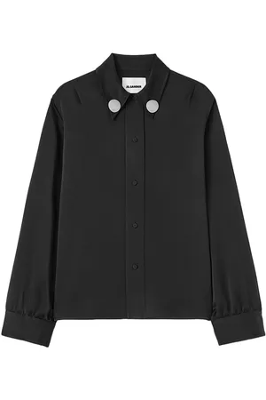 Jil Sander Jewel-clip button-fastening shirt