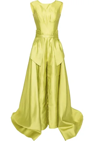 Saiid Kobeisy Mikado classic jumpsuit with detachable overskirt