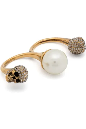 Alexander McQueen Skull knuckleduster ring