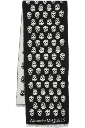 Alexander McQueen Skull-print scarf