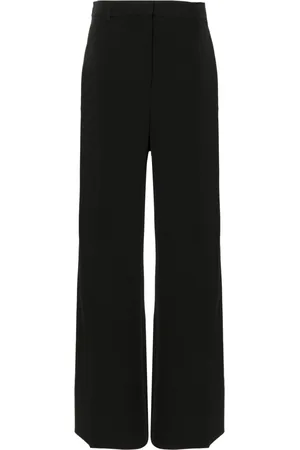 Stella McCartney High-rise flared wool trousers