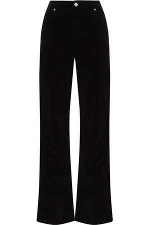 RTA High-rise straight-leg jeans
