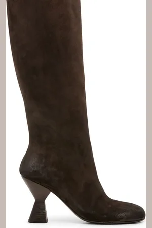 MARSÈLL Knee-high suede boots