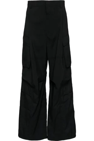 JUUN.J Poly Puckering String trousers