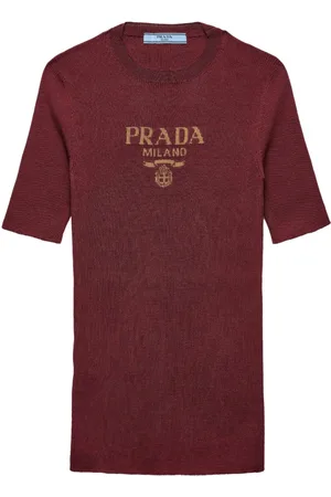 Prada Silk crew-neck top