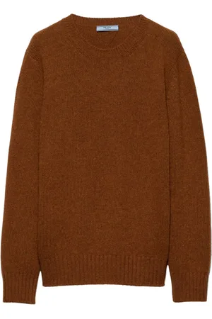 Prada Crew-neck wool-cashmere jumper