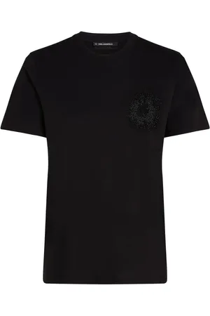 Karl Lagerfeld Kameo rhinestone-embellished T-shirt