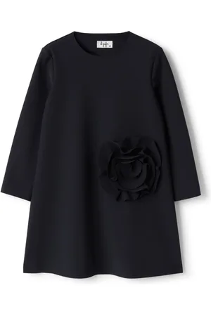 Il gufo Floral-detail dress