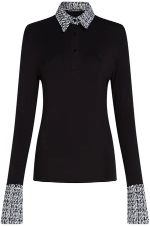 Karl Lagerfeld Boucl� polo shirt