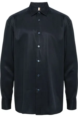HUGO BOSS Cotton long-sleeve shirt