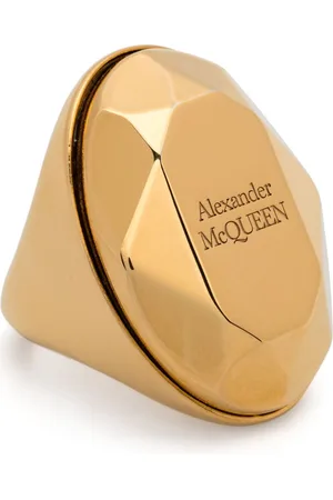 Alexander McQueen The Faceted Stone ring